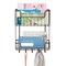 mDesign Wide Wall Mount Mail Organizer for Entryway Storage, Key Rack